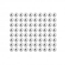 80 Pcs 15/64" 6mm Carbon Steel Bearing Balls for Bicycle Trolleys Casters