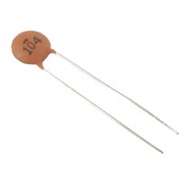 100 Pcs 100000pF 50V Low Voltage Ceramic Disc Capacitors
