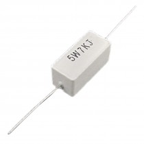 10 Pcs 5 Watt 7K Ohm 5% Fixed Cement Power Resistors