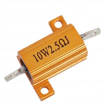 Screw Tabs Aluminum Case Wirewound Resistor 5% 2.5 Ohm