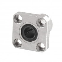 8mm Inner Diameter Square Flange Linear Motion Bushing Ball Bearing LMK8UU