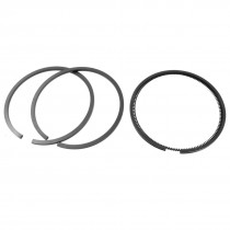 Spare Part 83mm Outside Dia Metal Piston Rings Set Black