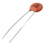 50 x 12pF 50V Radial Lead DIP Ceramic Disc Capacitors