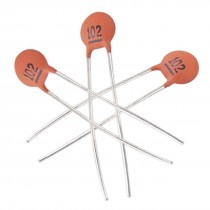 50 x Low Voltage 3mm Ceramic Disc Capacitors 1000pF 50V