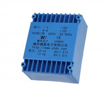 20VA Power PCB Mount Encapsulated Transformer PU3917B