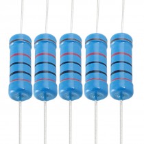 100 x 20K Ohm 3 Watt 1% Through Hole Metal Film Resistors