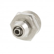 Chrome Plated Brass 1 2" PT Thread 8mm Hose Quick Joint Connector