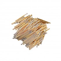 100 Pcs 4-Point Crown Tip P125-V Spring Test Probes New