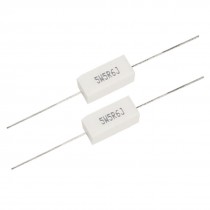 10 Pcs 5W 5.6 Ohm 5R6 5% Ceramic Cement Power Resistors