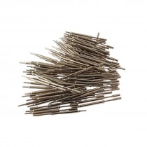 100 Pcs 1 9mm Serrated Tip Knurled Spring Test Probe