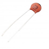 100 Pcs 39pF DC 5V DIP Ceramic Disc Capacitors Low Voltage