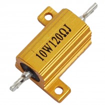 10W Power Rating 120 Ohm 5% Aluminum Wirewound Resistor