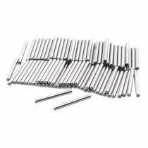 100 Pcs Stainless Steel 1.6mm x 15.8mm Dowel Pins Fasten Elements