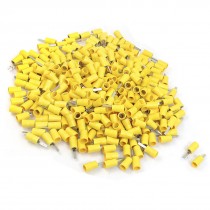 Yellow Insulated Blade Terminals Cable Lug 500 Pcs for 12-10 AWG