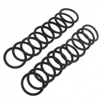 20 Pcs Industrial Flexible Rubber O Ring Seal Gasket 23mm x 2.4mm