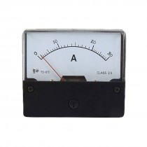 AC 30A Rectangular Panel Analog Meter Ammeter YS-670