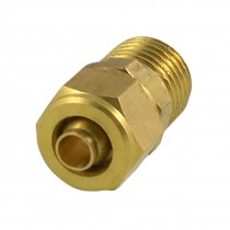 0 51" x 0 197" Pneumatic Air Hose Quick Coupler Connector Fittings Gold Tone