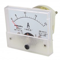Class 2.5 Accuracy AC 0-20A Analog Panel Meter Ammeter