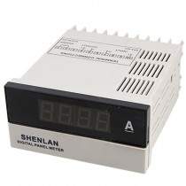 DC 0-2A 3 1/2 Red LED Digital Ampere Current Panel Meter Ammeter