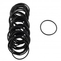 50x NBR 30mm x 1.5mm Hole Sealing O Rings Gaskets Washers for Mechanical