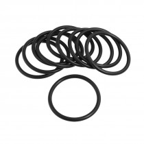Automobile 75mm x 5.7mm O Rings Hole Sealing Gasket Washer 10 Pcs