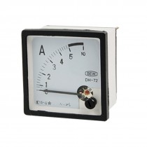 AC 5A Analog Current Screw Mount Panel Meter Ammeter