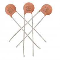 50 x 33000pF 33nF 50V DIP Low Voltage Ceramic Disc Capacitors