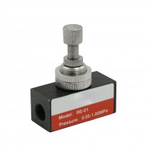 Re 01 3 8" Thread Pneumatic Air Flow Speed Control Valve
