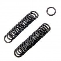 50x Mechanical Black NBR O Rings Oil Seal Washers 25mm x 3.5mm x 18mm