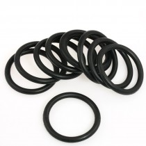 10 Pcs 38mm x 48mm x 5mm Nitrile Rubber NBR Sealing O Ring Gasket Washer