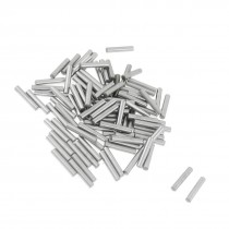 100 Pcs Stainless Steel 2.85mm x 15.8mm Dowel Pins Fasten Elements