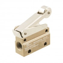 MOV-02 1/8 PT 2 Position 3 Way Roller Type Mechanical Valve