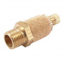 3/8" Male Thread Brass Adjustable Nut Muffler Silencer