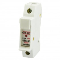 RT18-32 AC 380V/500V 32A 10x38mm Cylindrical Single Pole Fuse Holder Base