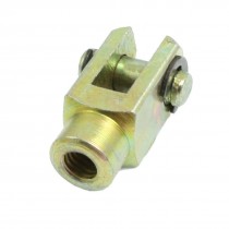 M6 6mm Female Thread Metal Y Joint Pneumatic Cylinder Piston Rod Clevis