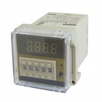 DH48J-A AC 85-245V 60 CPS Digital Counter Relay 1-9999 (x1,x10,x100) 8 Pin