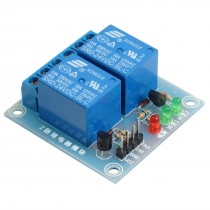 DC 24V 2-Channel Low Level Trigger PLC Relay Module for Arduino AVR DSP TTL