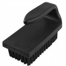 95mm x 45mm Plastic U Shape Handle Anti Static Clean Brush Black