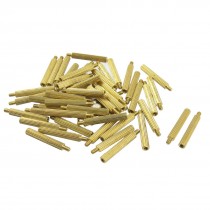 50 Pcs Male to Female Threaded Hexagonal Standoff Spacer M2 x 19mm x 22mm