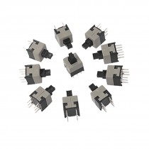 10 Pcs 8.5 x 8.5mm Momentary Tact Tactile Push Button Switch DIP Through-Hole