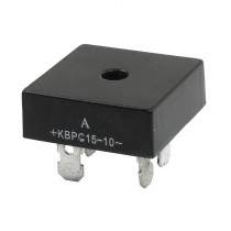 1000V 15A Half Wave Metal Case Single Phase Bridge Rectifier