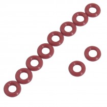 10PCS Red Rubber Oil Filter Seal O Rings Gaskets 9mm x 4mm x 2.5mm
