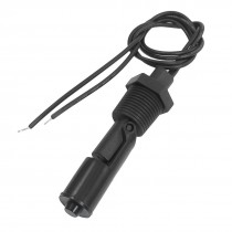 Fish Tank Black Water Level Sensor Horizontal Liquid Floating Switch 1/2" NPT