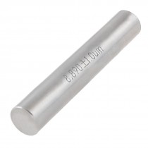 Industry 8.89mm Dia Plug Pin Gage 50mm Long w Plastic Box Case