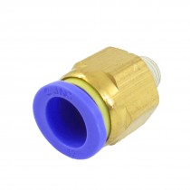 1 8" PT Male Thread to 12mm Tube Push in Connect Straight Quick Fitting