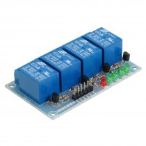 DC 9V 4-Channel High Level Trigger PLC Relay Module for Arduino ARM DSP AVR