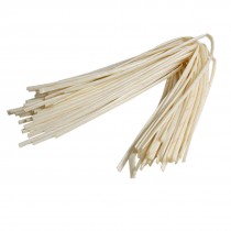 50 Pcs 8mm Flexible Fiberglass PVC Insulating Sleeve Pipe 39"