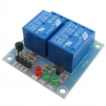 DC 5V 2-Channel High Level Trigger Relay Module for MCU AVR for Arduino
