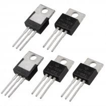 5 Pcs 3 Terminals 1.5A 5V L7805CV Postive Voltage Regulators New