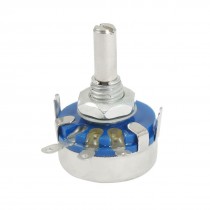 WH5-1A 1K ohm 4mm Round Shaft Linear Taper Rotary Carbon Potentiometer